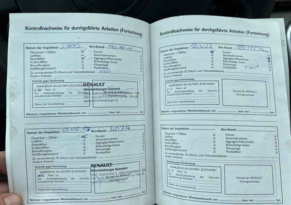 Renault Scenic cena 9900 przebieg: 194000, rok produkcji 2006 z Suraż małe 137